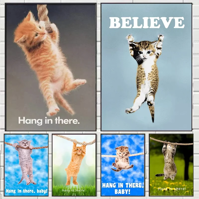 5D DIY Inspirational Cat Colle - Resin Art Quotes recension och pris