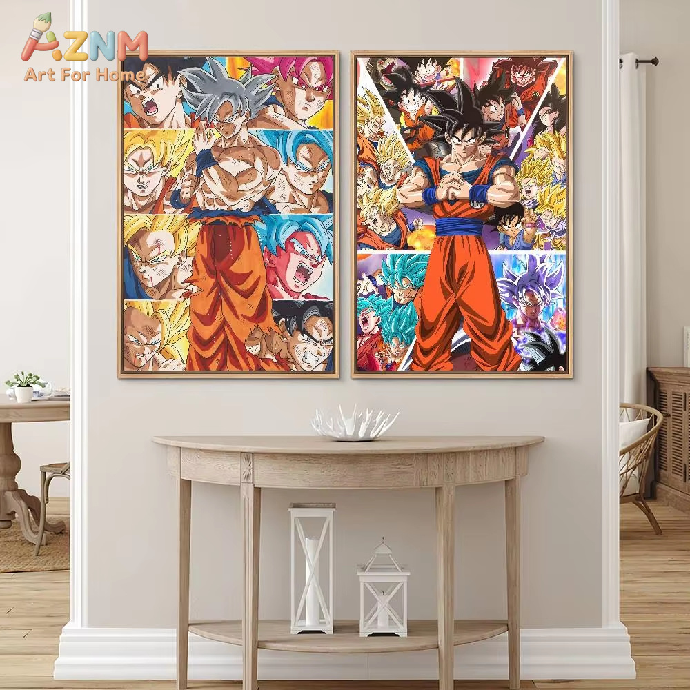 AZNM Dragon Ball Diamond Poste - Resin Art Goku recension och pris