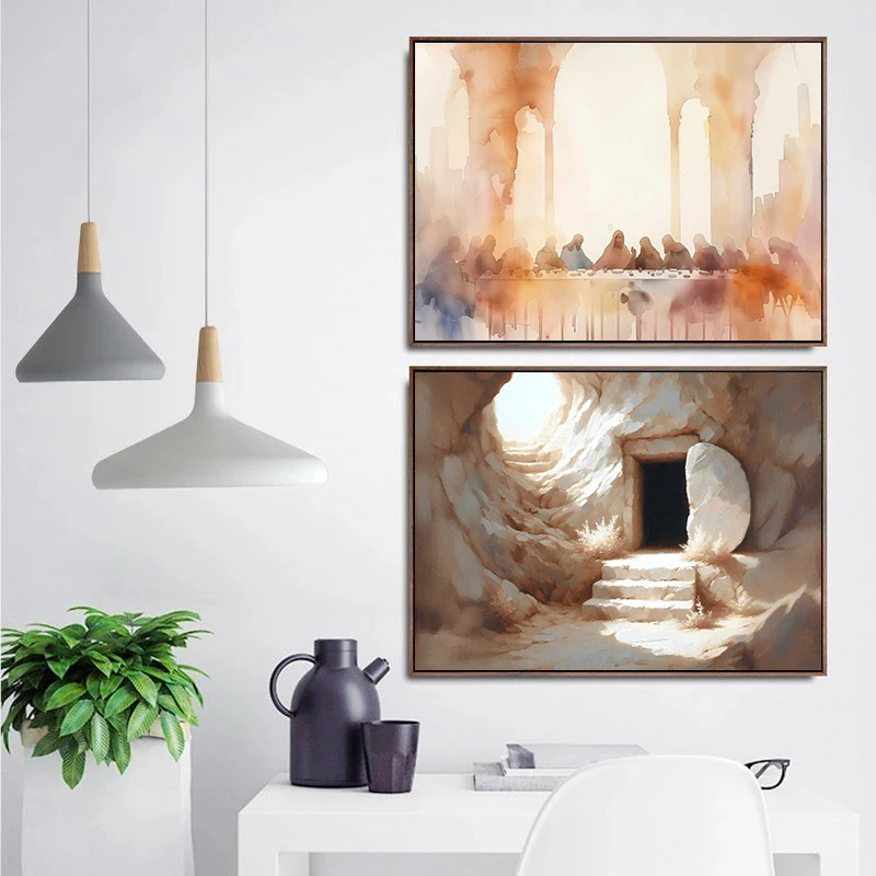 1pc frameless,Walking on Water - Resin Art On Canvas recension och pris