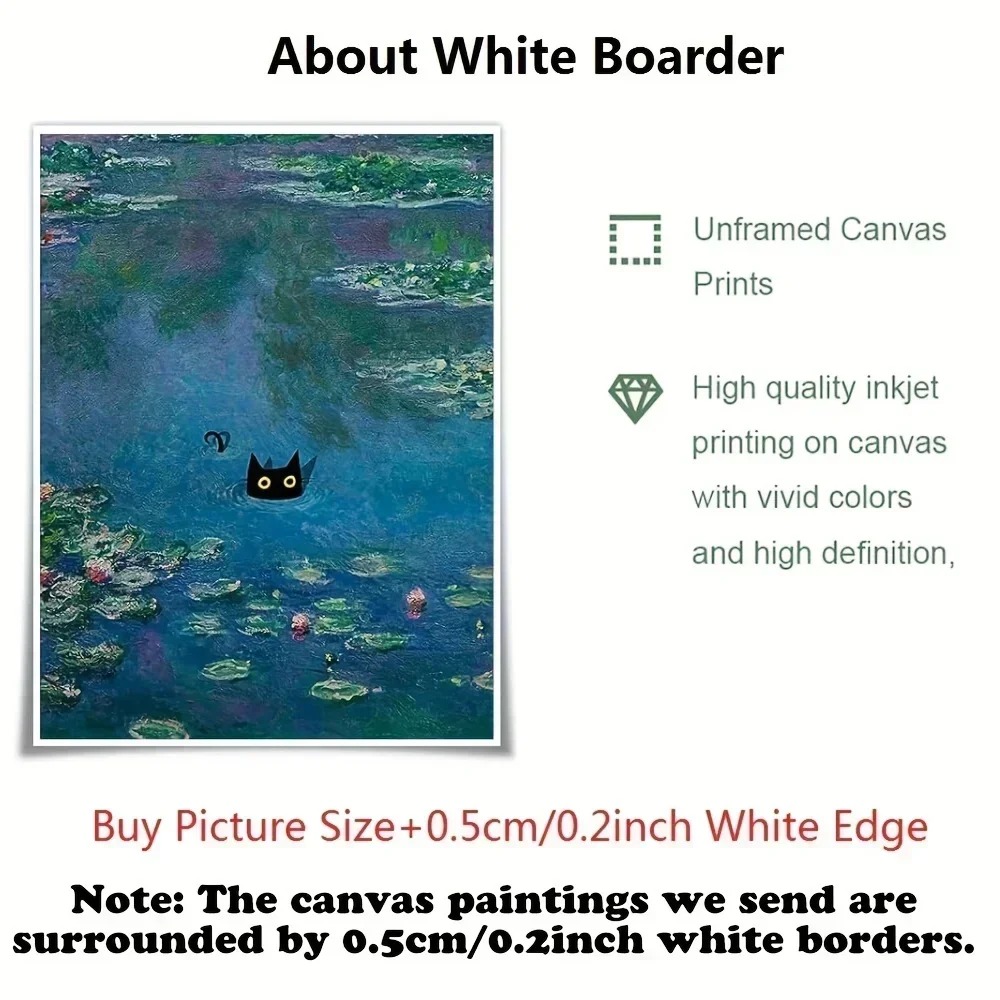 1pc frameless,Walking on Water - Resin Art On Canvas recension och pris