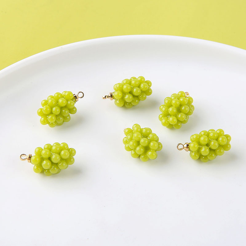 6pcs Cute Little Grapes Resin  - Resin Art Essentials recension och pris