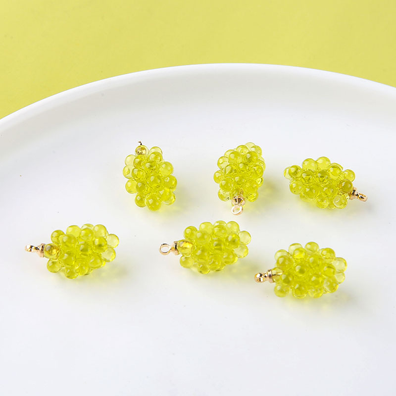 6pcs Cute Little Grapes Resin  - Resin Art Essentials recension och pris