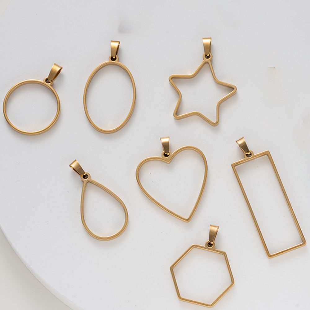 5pcs Stainless Steel Open Back - Resin Art Essentials recension och pris