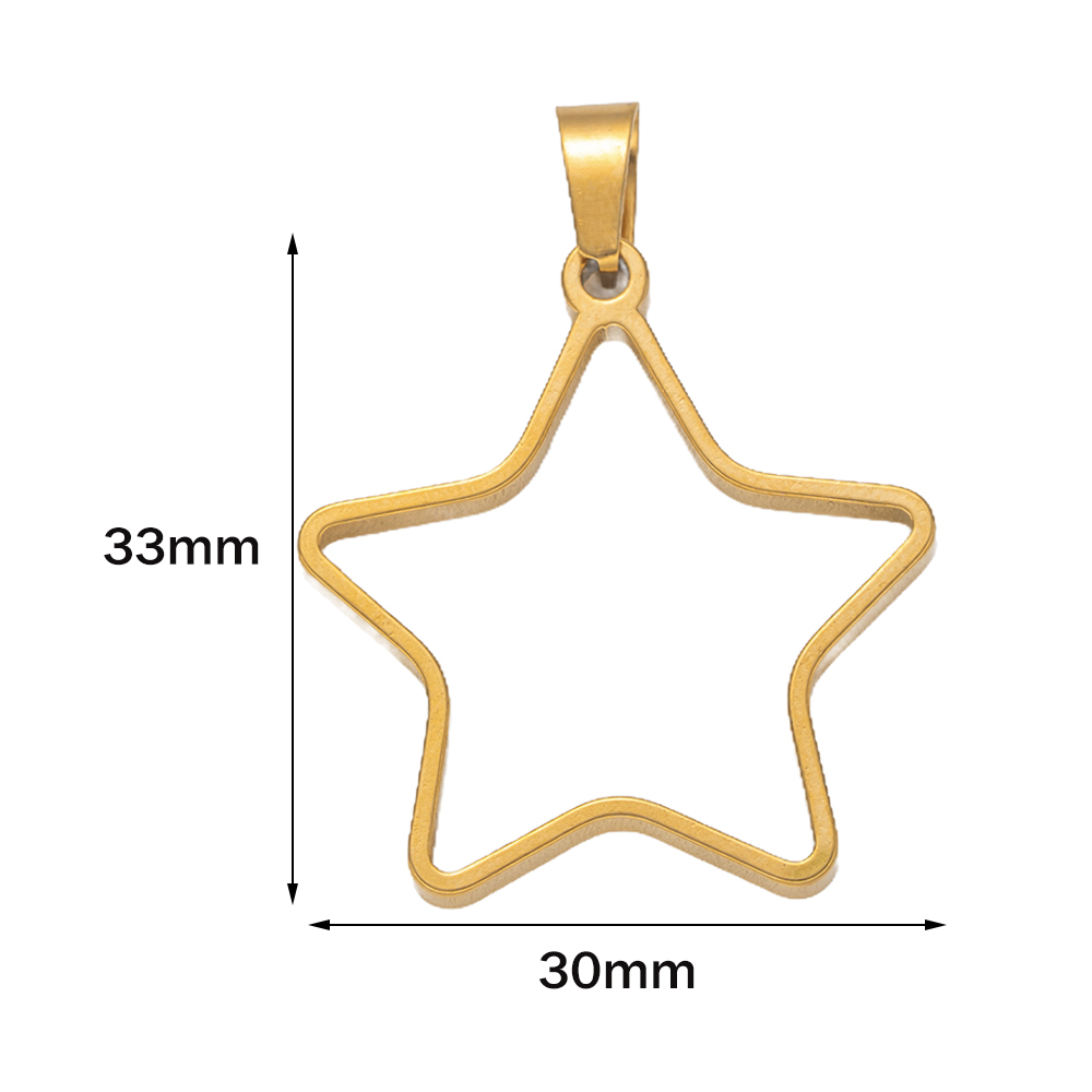 5pcs Stainless Steel Open Back - Resin Art Essentials recension och pris