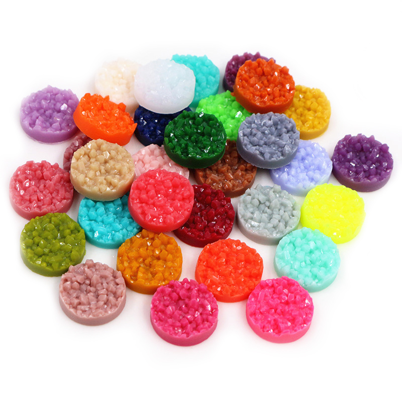 40pcs Resin Druzy Cabochons Do - Resin Art Essentials recension och pris