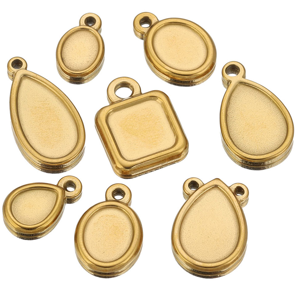 5pcs Stainless Steel Square Dr - Resin Art Essentials recension och pris