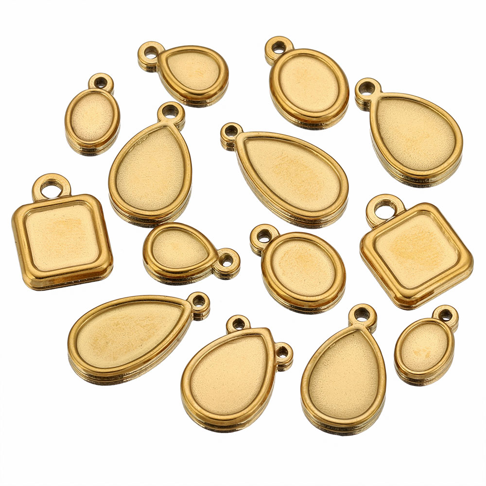 5pcs Stainless Steel Square Dr - Resin Art Essentials recension och pris