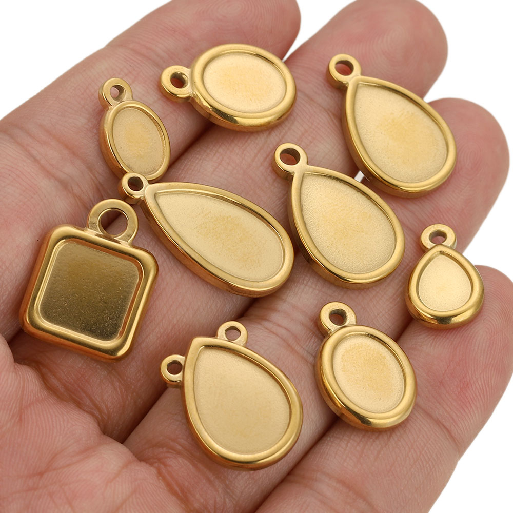 5pcs Stainless Steel Square Dr - Resin Art Essentials recension och pris