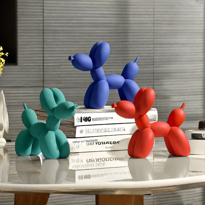 Matte Resin Balloon Dog Sculpt - Resin Art Table Top recension och pris