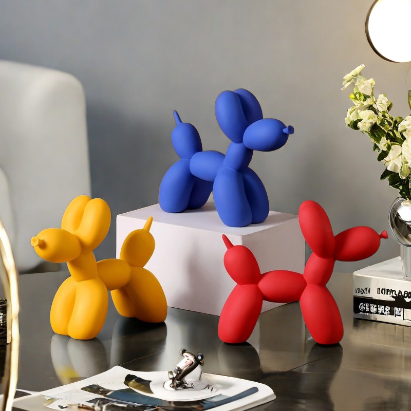 Matte Resin Balloon Dog Sculpt - Resin Art Table Top recension och pris