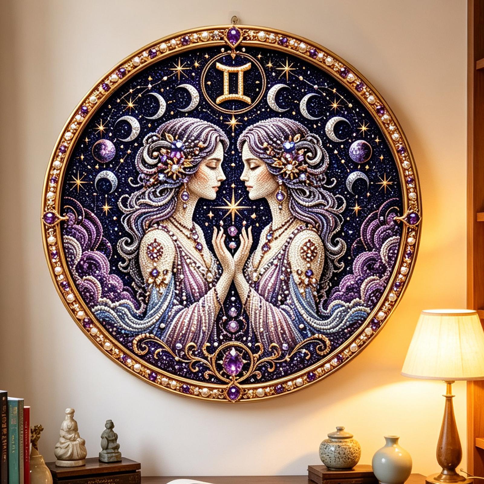 12 Zodiacs Signs Pearl Art Kit - Resin Art Things recension och pris