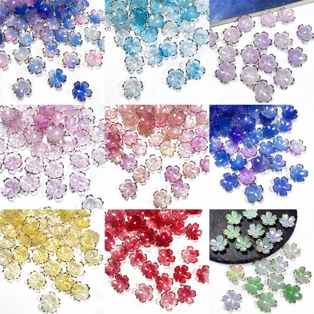 50pcs/lot 19mm Acrylic Cherry  - Resin Art Essentials recension och pris