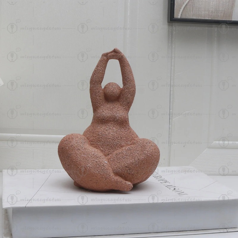 1pc, Sandstone Resin  Chubby W - Resin Art Table Top recension och pris