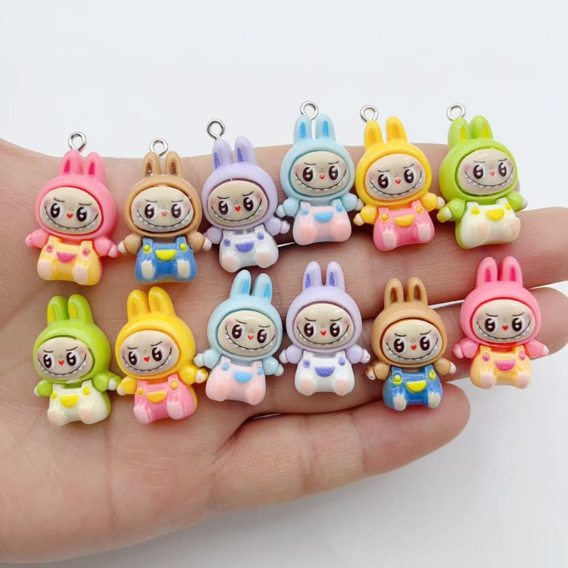 10Pcs Kawaii Rabbit Strawberry - Resin Art Essentials recension och pris