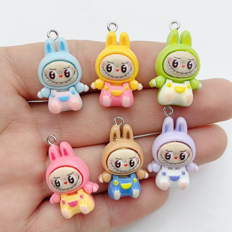 10Pcs Kawaii Rabbit Strawberry - Resin Art Essentials recension och pris