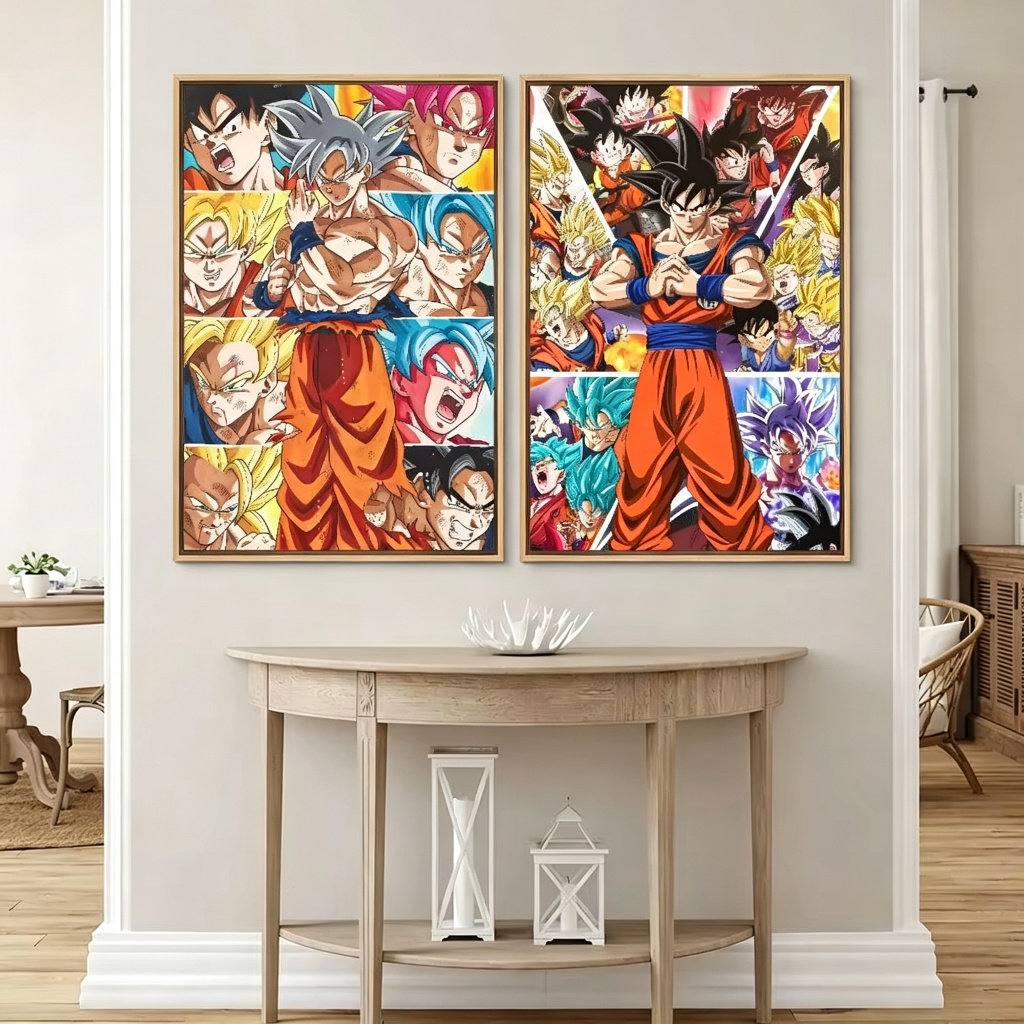 Dragon Ball Goku Anime 5D Full - Resin Art Goku recension och pris