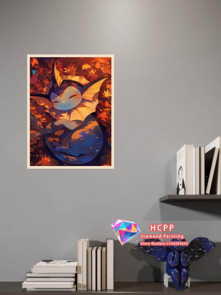 1pc frameless Cartoon Pokemon  - Resin Art Things recension och pris