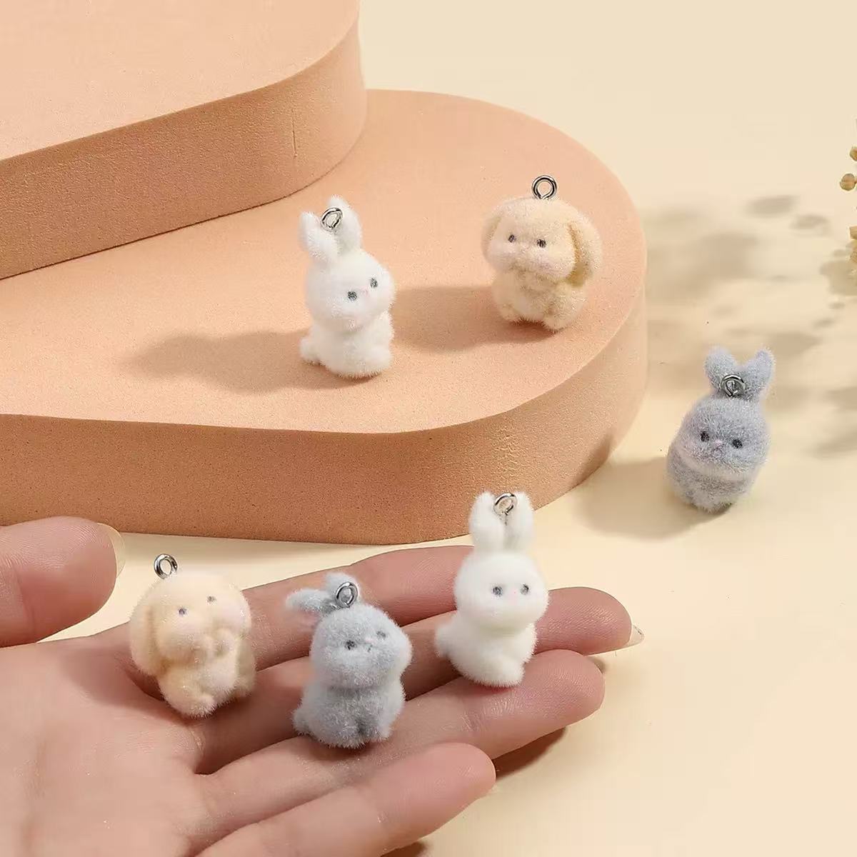 10pcs Flocking Little Rabbit R - Resin Art Essentials recension och pris