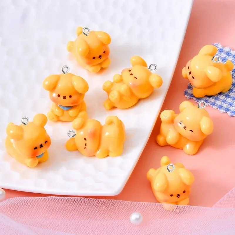 10Pcs Cute Cartoon Dog Acrylic - Resin Art Essentials recension och pris