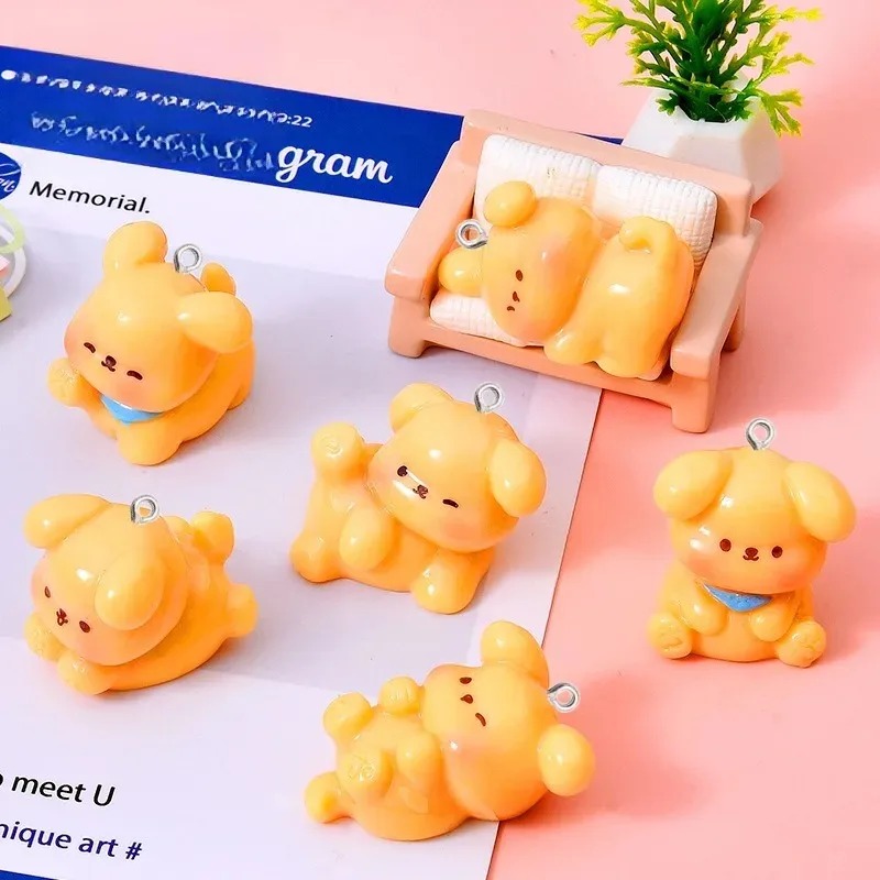 10Pcs Cute Cartoon Dog Acrylic - Resin Art Essentials recension och pris